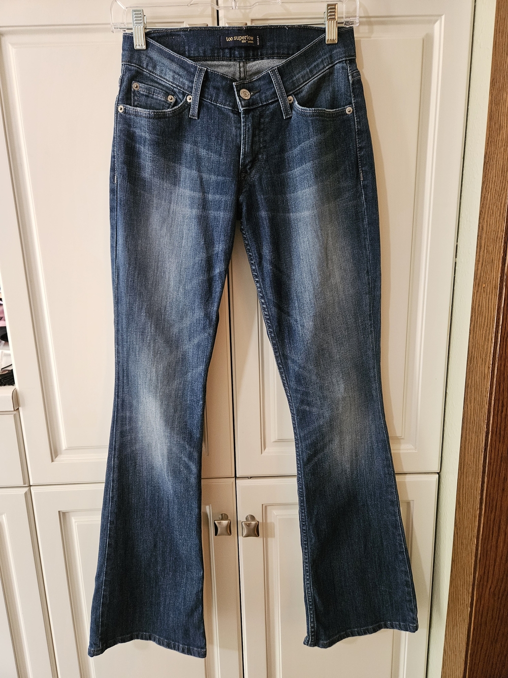 Levi's 524 Low Rise Dark Wash Bootcut Jeans 90s Y2k Western Boho Retro Indie